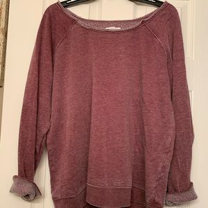 Long Sleeve Off Shoulder Top